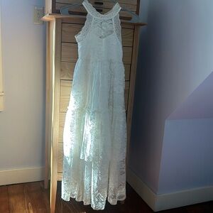 Trish Scully white dress with tags size 8
